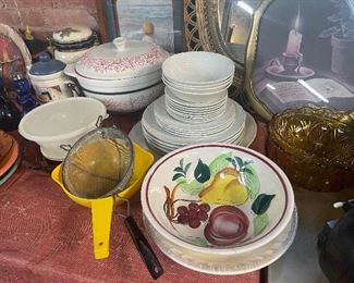 Johnson Bros and misc dish items 