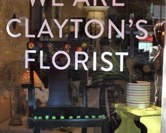 For years they truly were Clayton's Florist.  Please come and help us support the closing of their shop.  