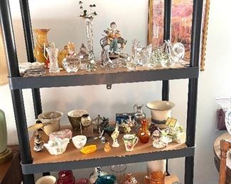 Depression glass-Carnival glass-Art glass