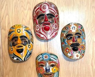 South Pacific masks 