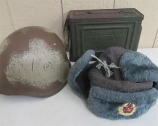 Military Helmet - Ammo Box - Hat