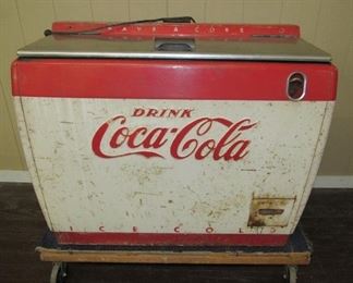 1950's Electric Coke Store Cooler - Works!
