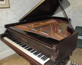 Emerson 6'9" Grand Piano Serial #57436 circa 1893
