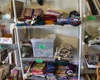 More quilting fabric added (plus more being found)