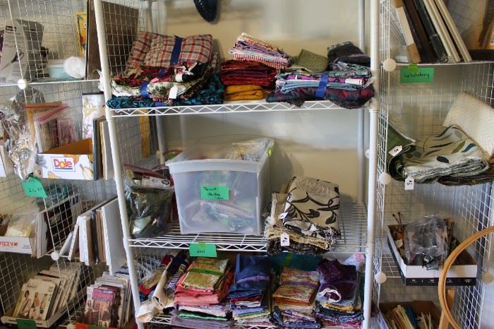 More quilting fabric added (plus more being found)