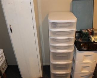 Metal cupboard
