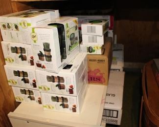 Canning supplies - found in basement