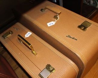 More vintage luggage