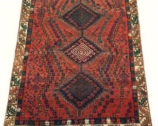 Afshar Carpet, ca. 1960s