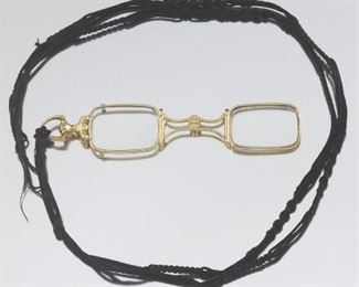 Art Deco 14k Gold Lorgnette 