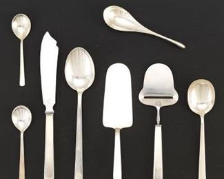 Assorted Mexican Sterling Serving Pieces