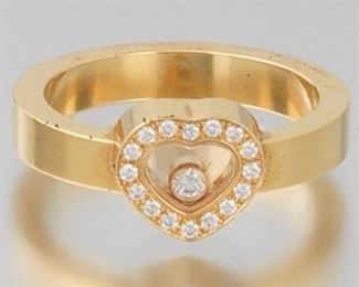Chopard Happy Diamond Heart Ring 