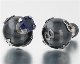 Christian Dior Tribal Earrings 