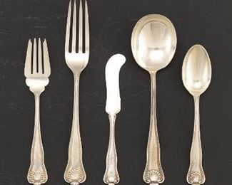 Frank Smith Sterling Flatware, Newport Shell Pattern