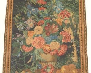 French Pictorial Carpet, after an Old Master Painting, ca. 1990s