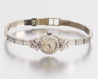 Girard Perregaux 18k Gold and Diamond Watch 