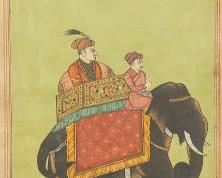 Indian Miniature Manuscript Painting Page 