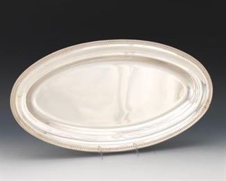 Large Camusso Sterling Silver Fish Platter