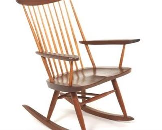 Nakashima Woodworkers Lounge Chair Rocker