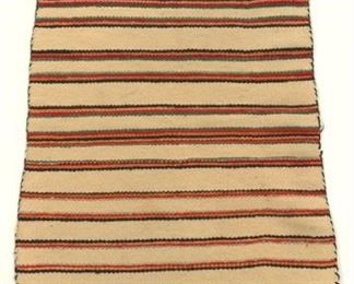 Navajo Stripe Pattern Doll Blanket
