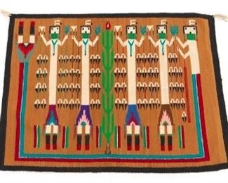 Navajo Yei Pattern Rug