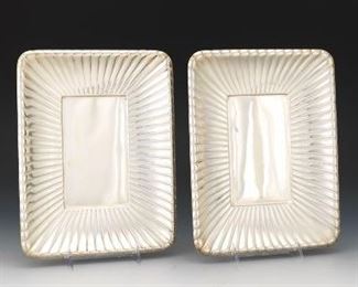 Pair of Reed Barton Sterling Trays