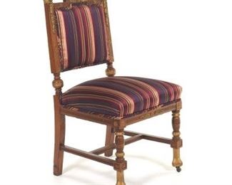 Princess Lida of Thurn and Taxis French Empire Side Chair