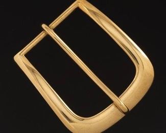 Tiffany Co. 18k Belt Buckle 