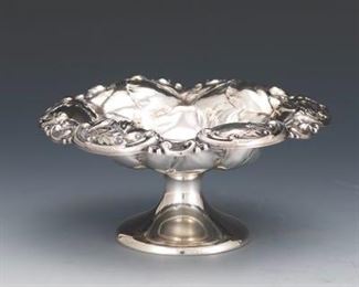 Whiting Mfg. Co. Art Nouveau Sterling Silver Footed Dish, dated 1907 