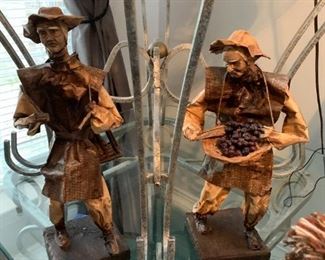 Paper Mache Folk Art Figurines