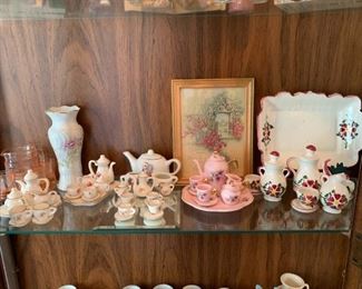 miniature tea sets