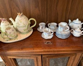 miniature tea sets