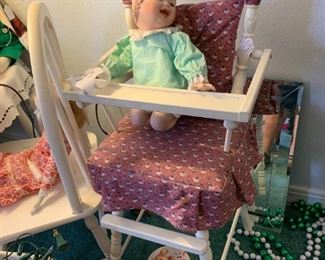 doll high chair