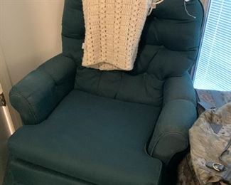 Green Stuffed Chair