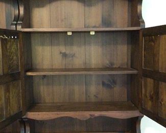 Smaller Wood Country Hutch