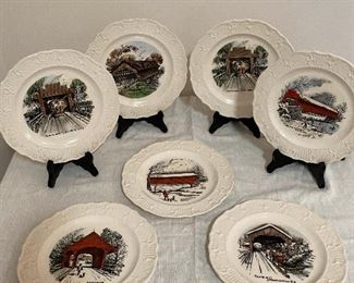 Vintage Decorative Plate Set