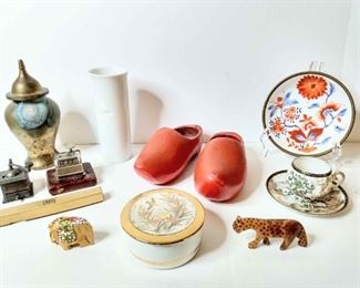 Assortment Of Decor Including Asian Porcelain