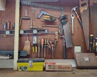 Contents Of Pegboard, Tools Andore Tools