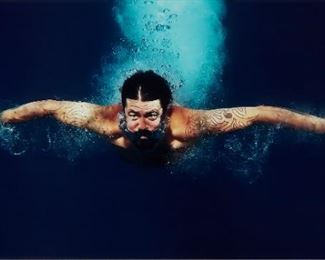 1059
Kirk Weddle
20th Century, American
Dave Grohl, 2018
Color photograph on aluminum panel
Edition 1/5; with printed initials and dated lower right: C.B.
40.25" H x 80.25" W
Estimate: $1,000 - $2,000