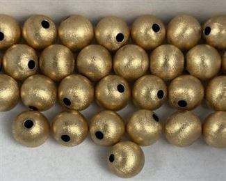 14K Gold Beads 28.2g
