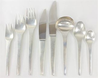 (133 pc) Georg Jensen Sterling Caravel Pattern
