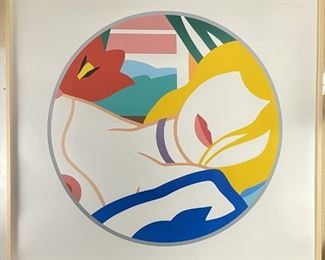 Xtra Large Tom Wesselmann Framed Screenprint
