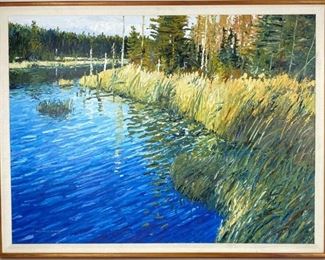 William E. Murray Oil On Canvas MN Artist
