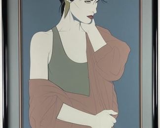 Patrick Nagel 11th Street Gallery Screenprint