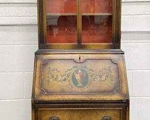 Berkey & Gay Secretary Desk w/ Hutch
