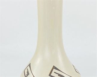 Grace Navasie Signed Hopi Polychrome Pottery Vase
