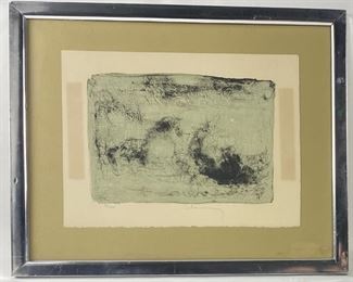 Hoi Lebadang Lithograph "Les Chevaux" 78/125

