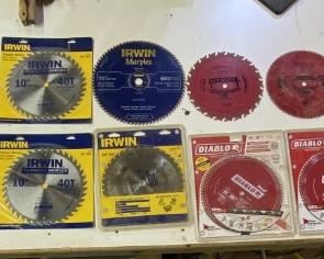 (16+) Assorted Saw Blades
