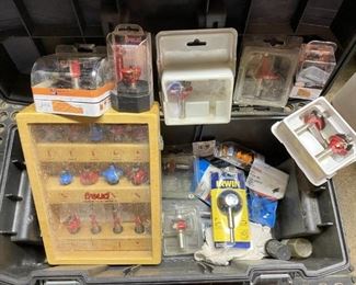 Lot Of Assorted High Quality Router Bits
