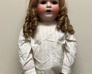 JDK 257 Repro Sleepy Eye Bisque and Composite Doll